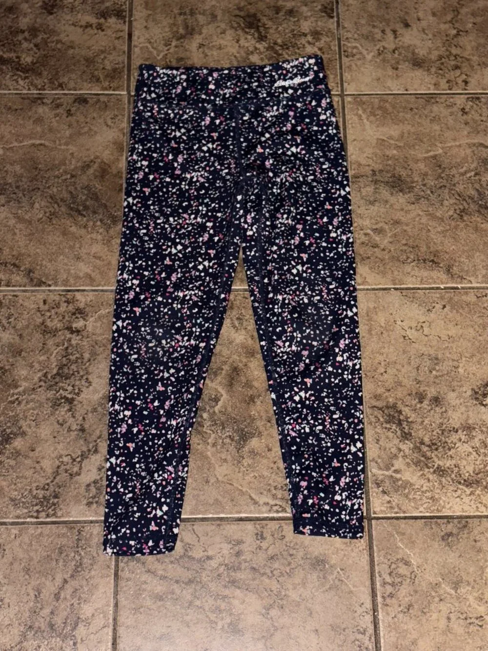 Eddie Bauer GIrls Speckled Athletic Leggings